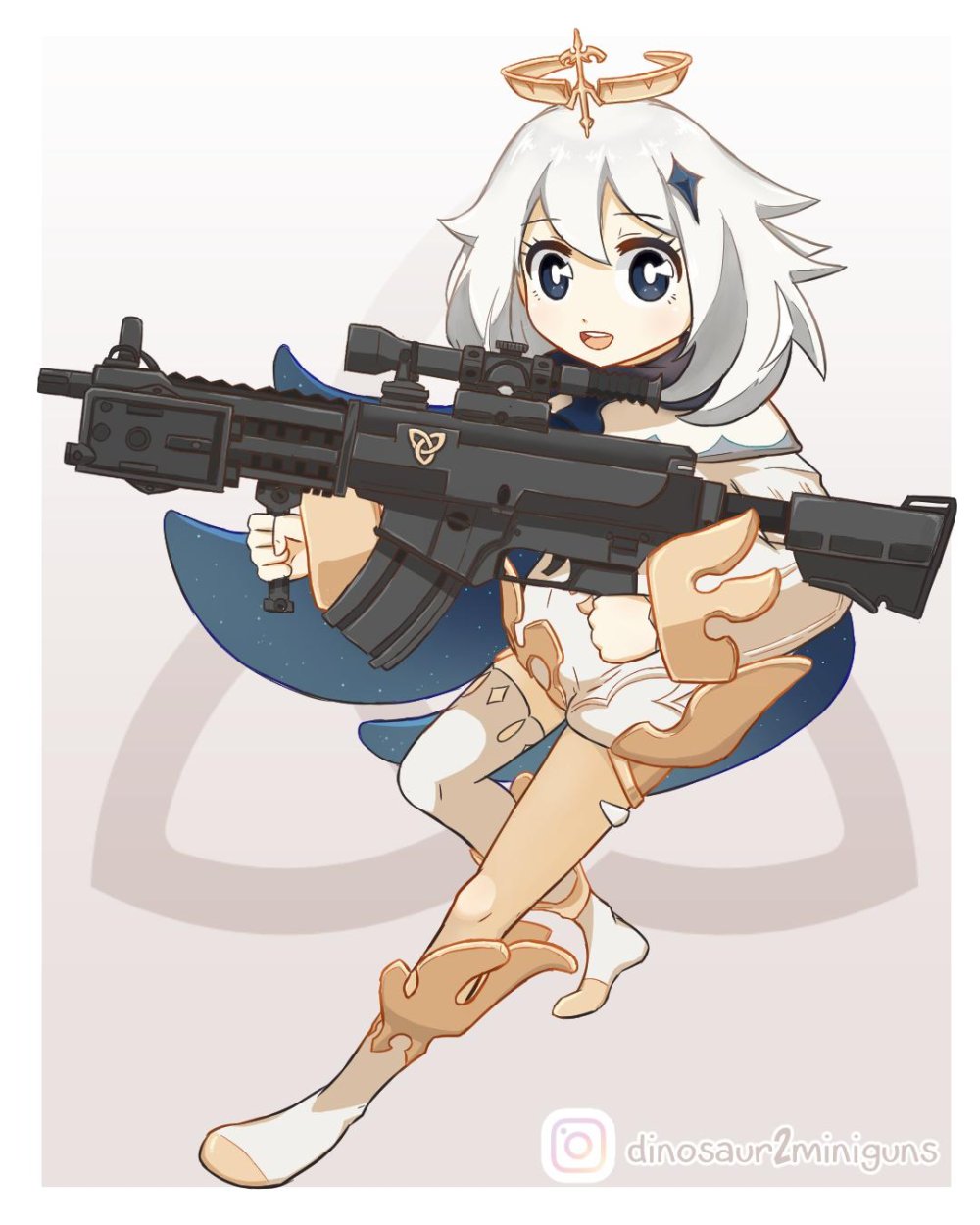 Genshin Impact Noelle and Lumine
