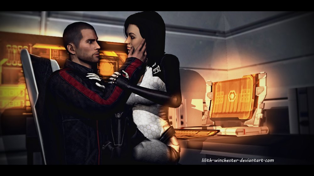 Miranda Lawson buttocks