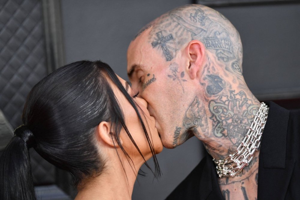 Travis Barker and Kardashian