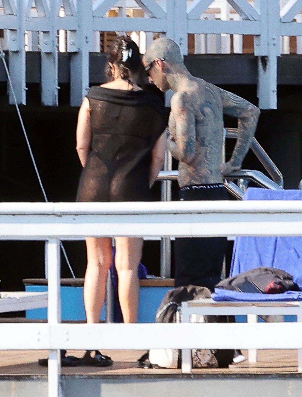 Travis Barker and Kardashian