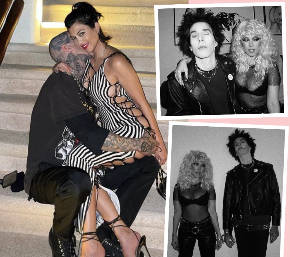 Courtney Kardashian and drummer