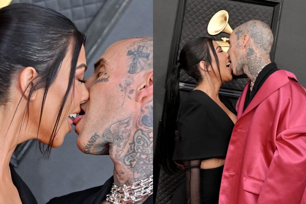 Travis Barker and Kim