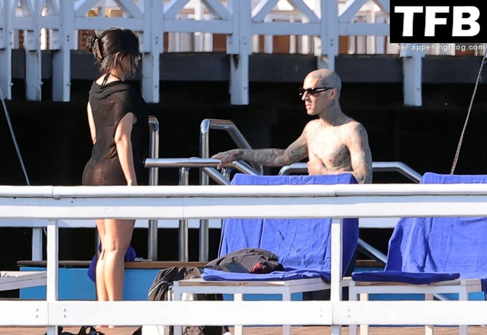 Kardashian and Travis Barker