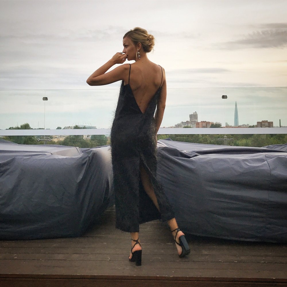 Sports girls from behind