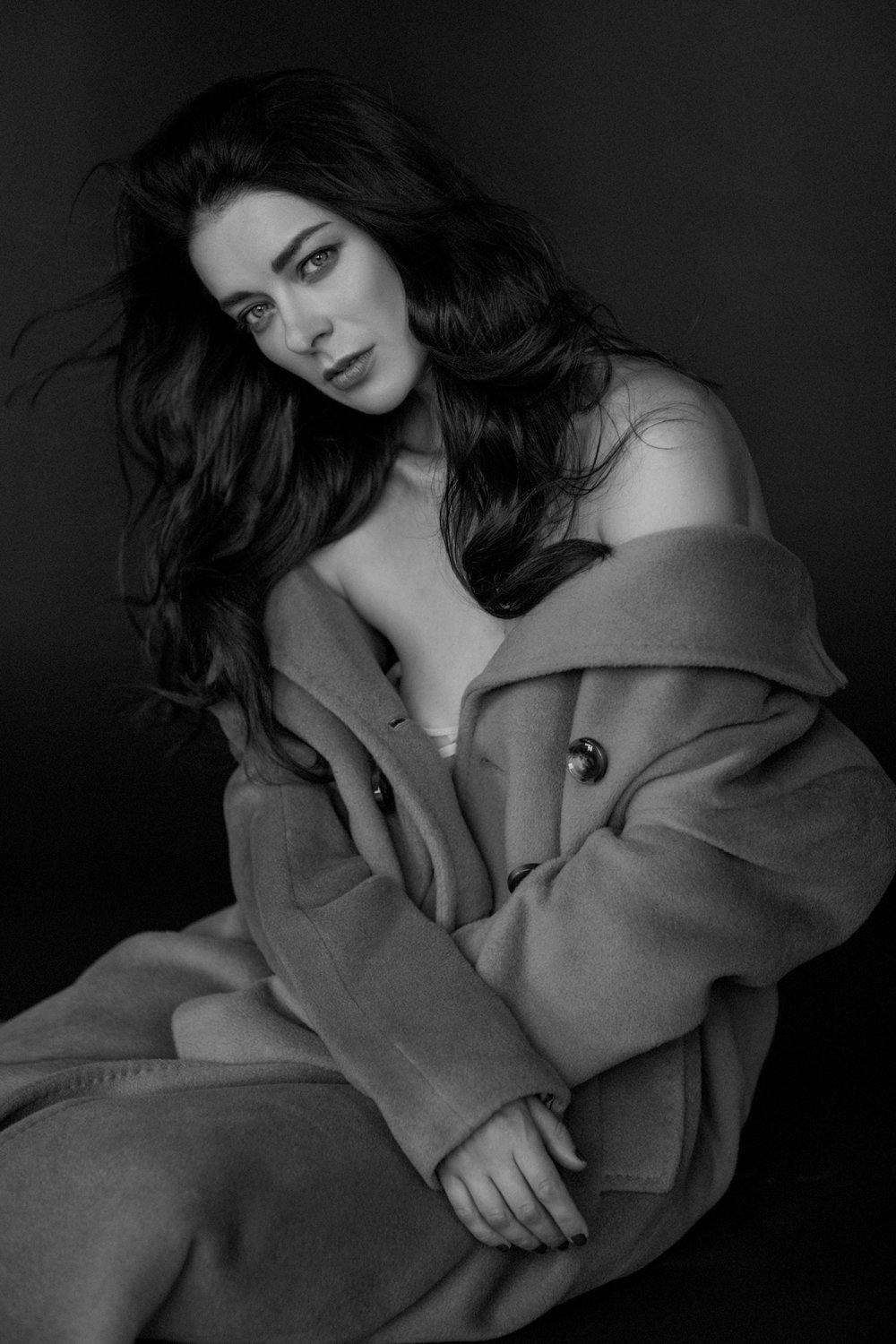 Marina Weinbrand in underwear