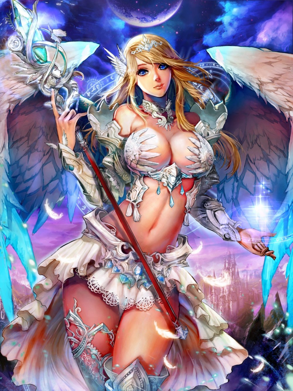 Fantasy Girls Angels Ero Art