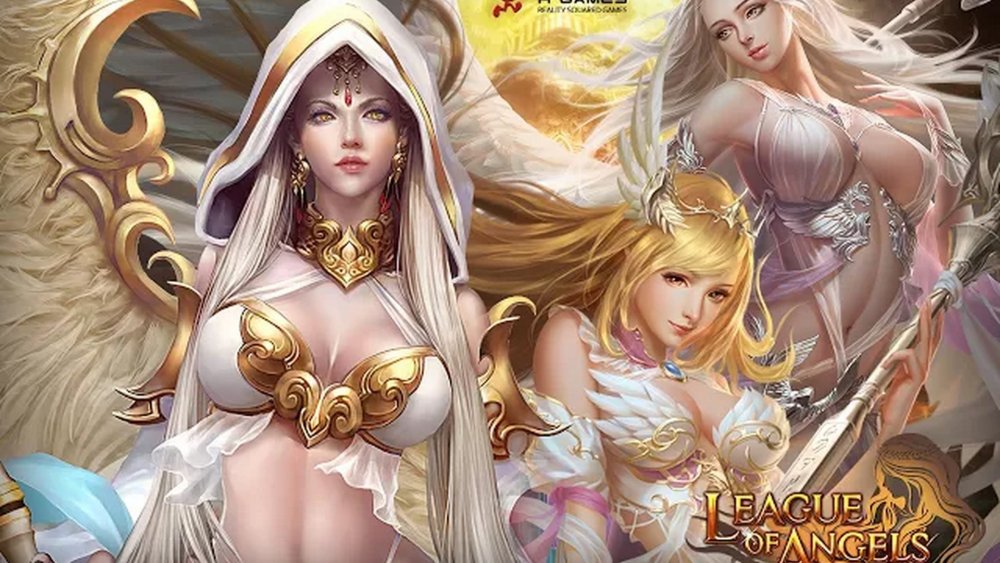 The angel is half -naked