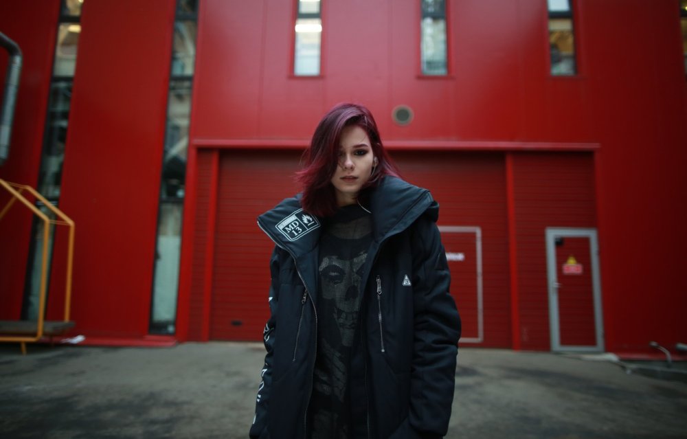 Fashion model Irina Telicheva