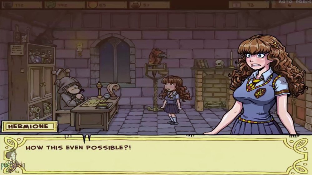 Akabur coach of the witch Hermione