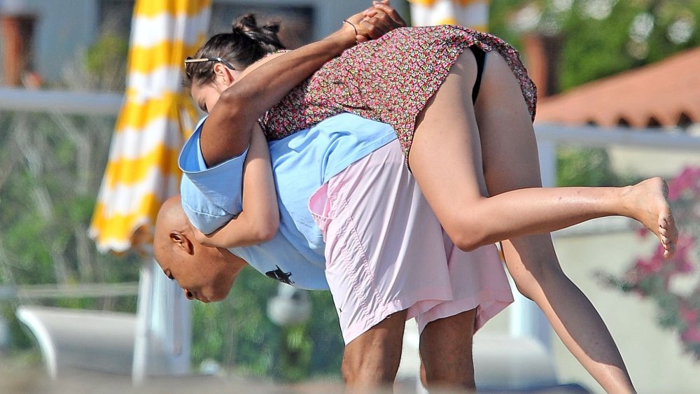 Girls without panties in public