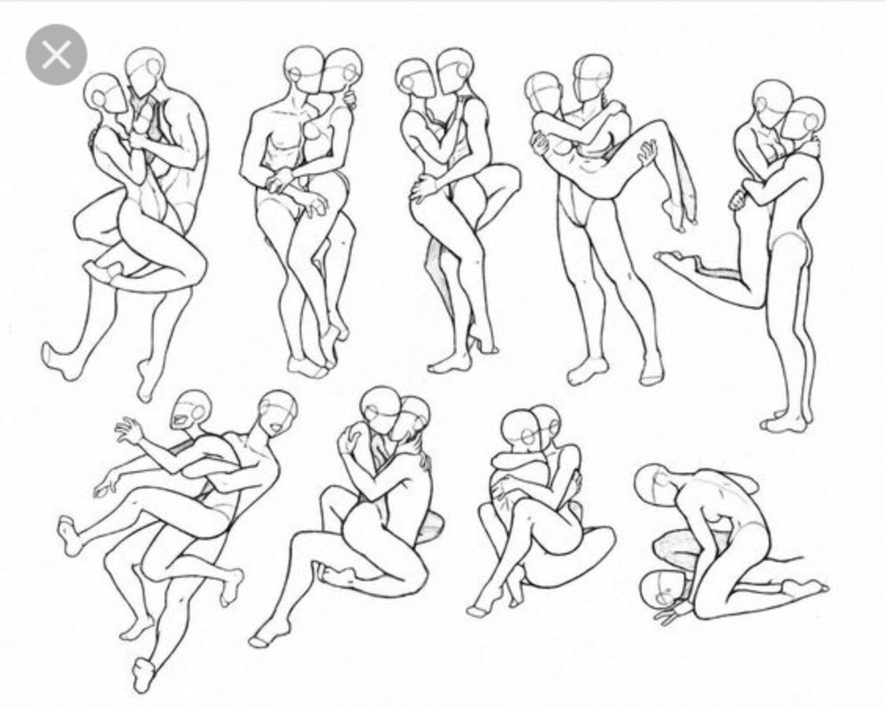 Basic drawing poses