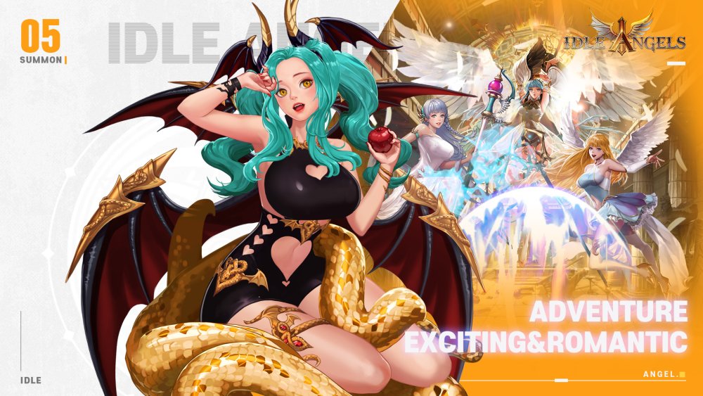 Idle Angels Wallpaper