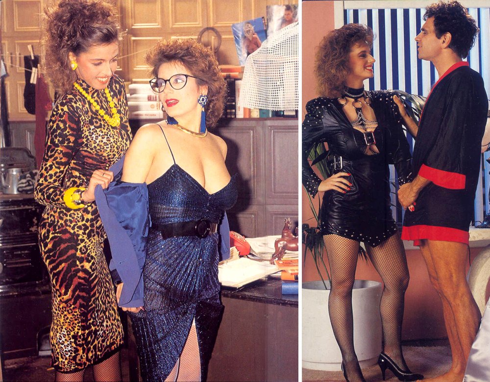 Retro with big tits