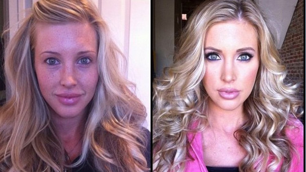 Samantha Saine without makeup