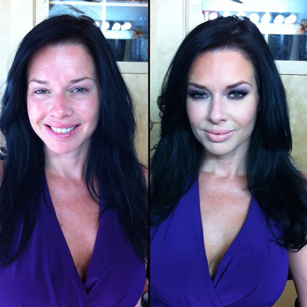 Veronica Avluv without make -up