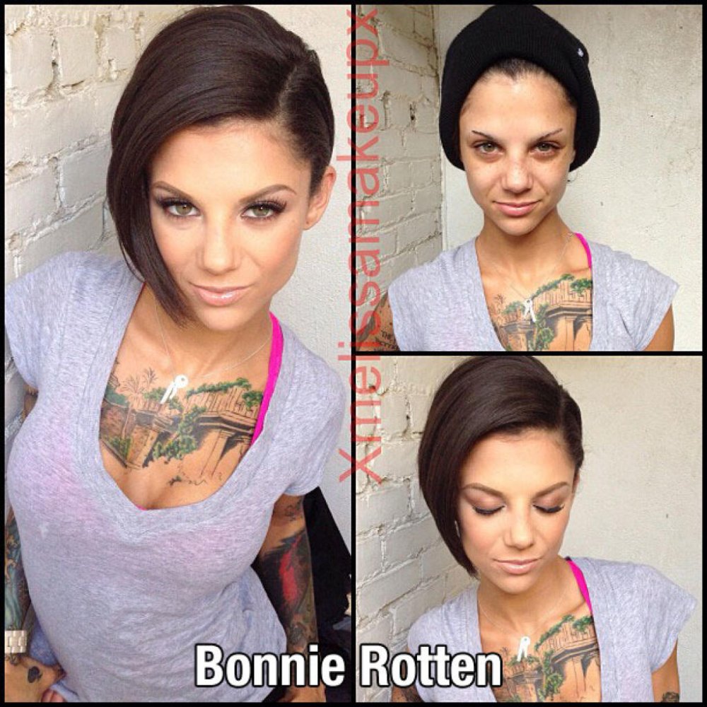Bonnie Rotten to plastic
