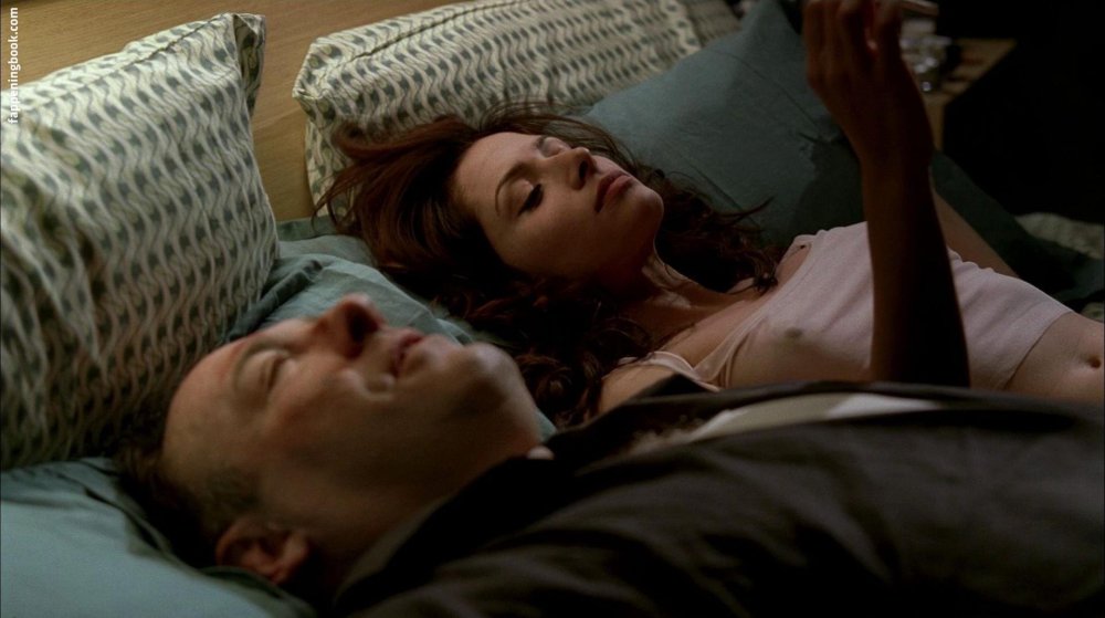 Sarah Shahi and Tony Soprano