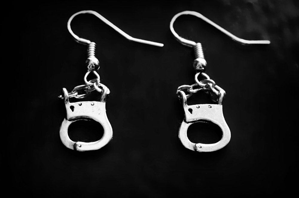 Goth Handcuffed
