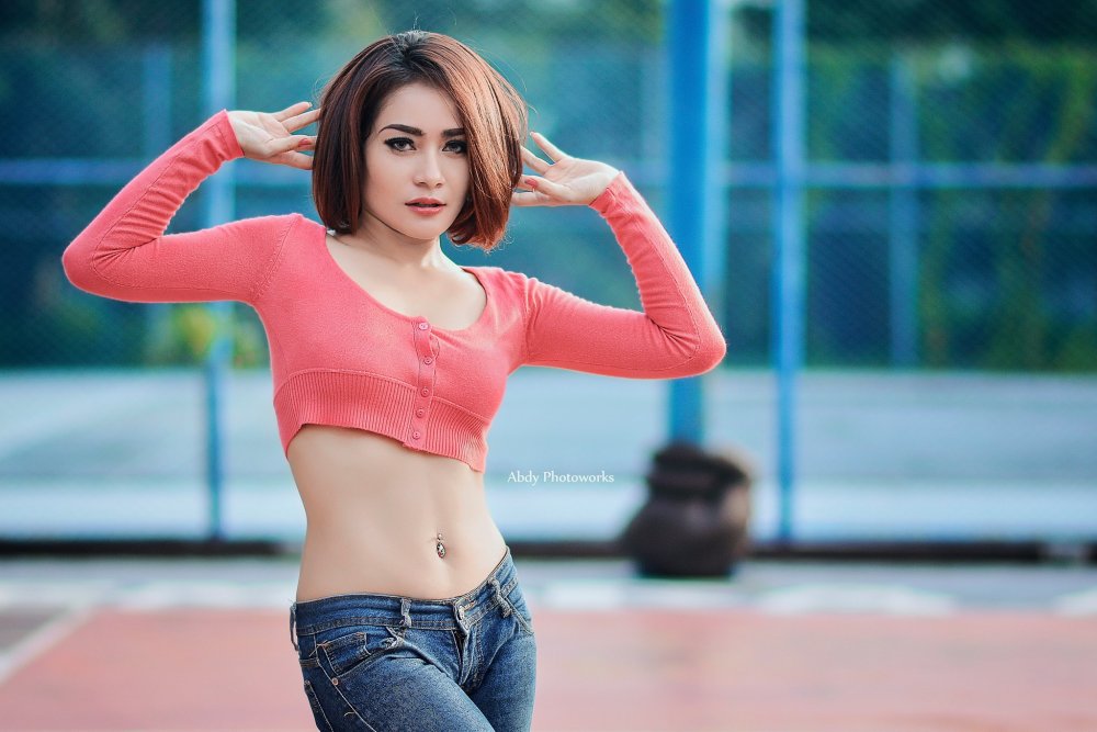 Girls from North Korea in underwear