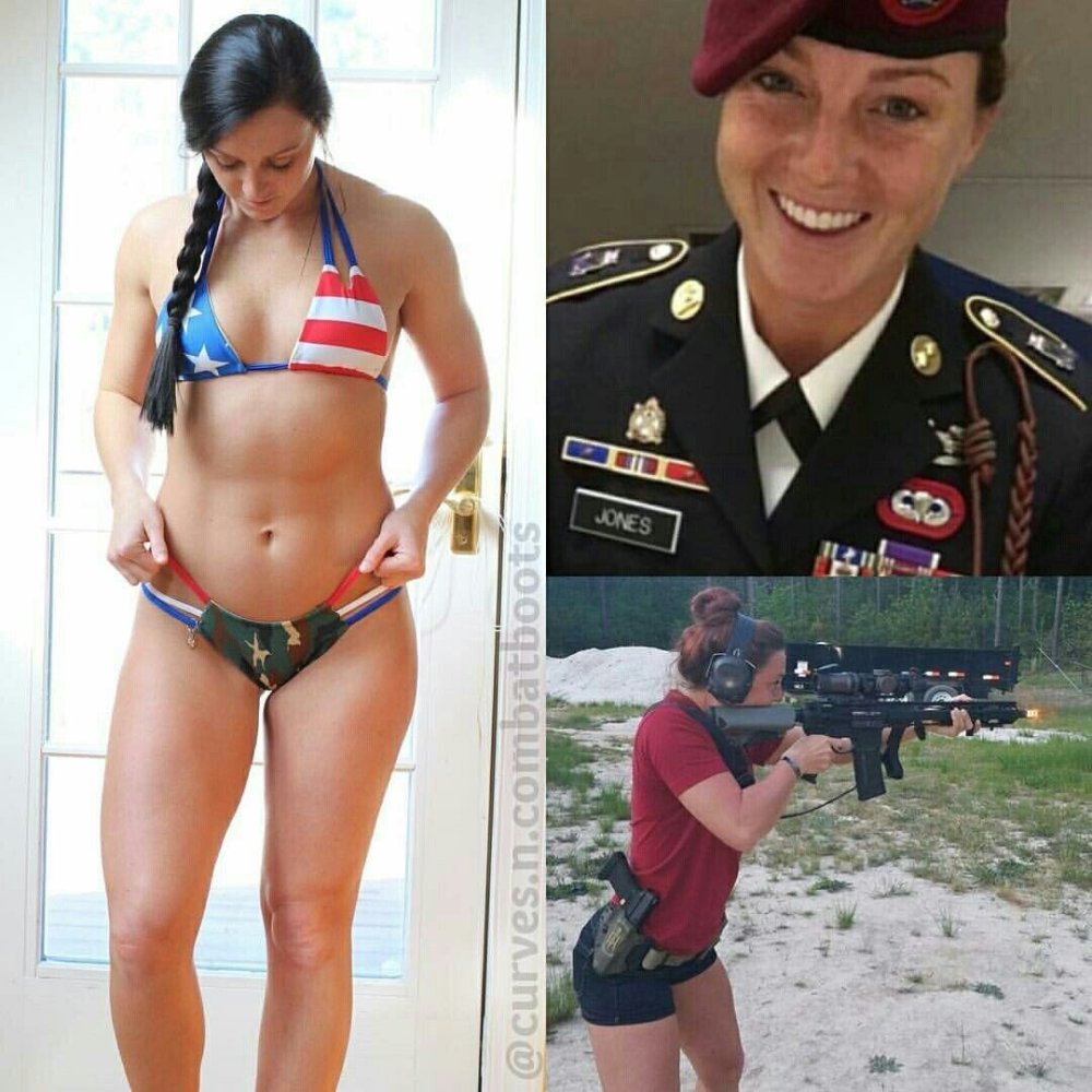 Girls with weapons without clothes