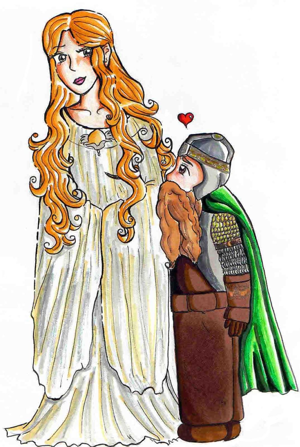 Galadriel and Kelesborne