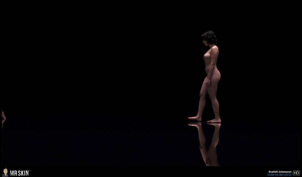 Scarlett Johansson Naked in the film