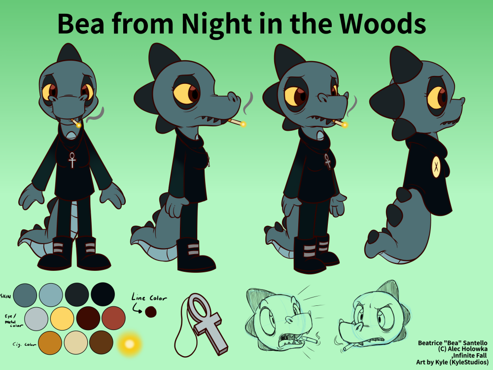 Night in the Woods Beatrice