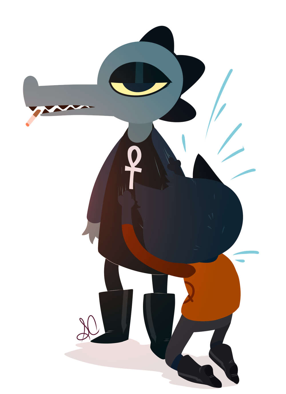 Night in the Woods Danny