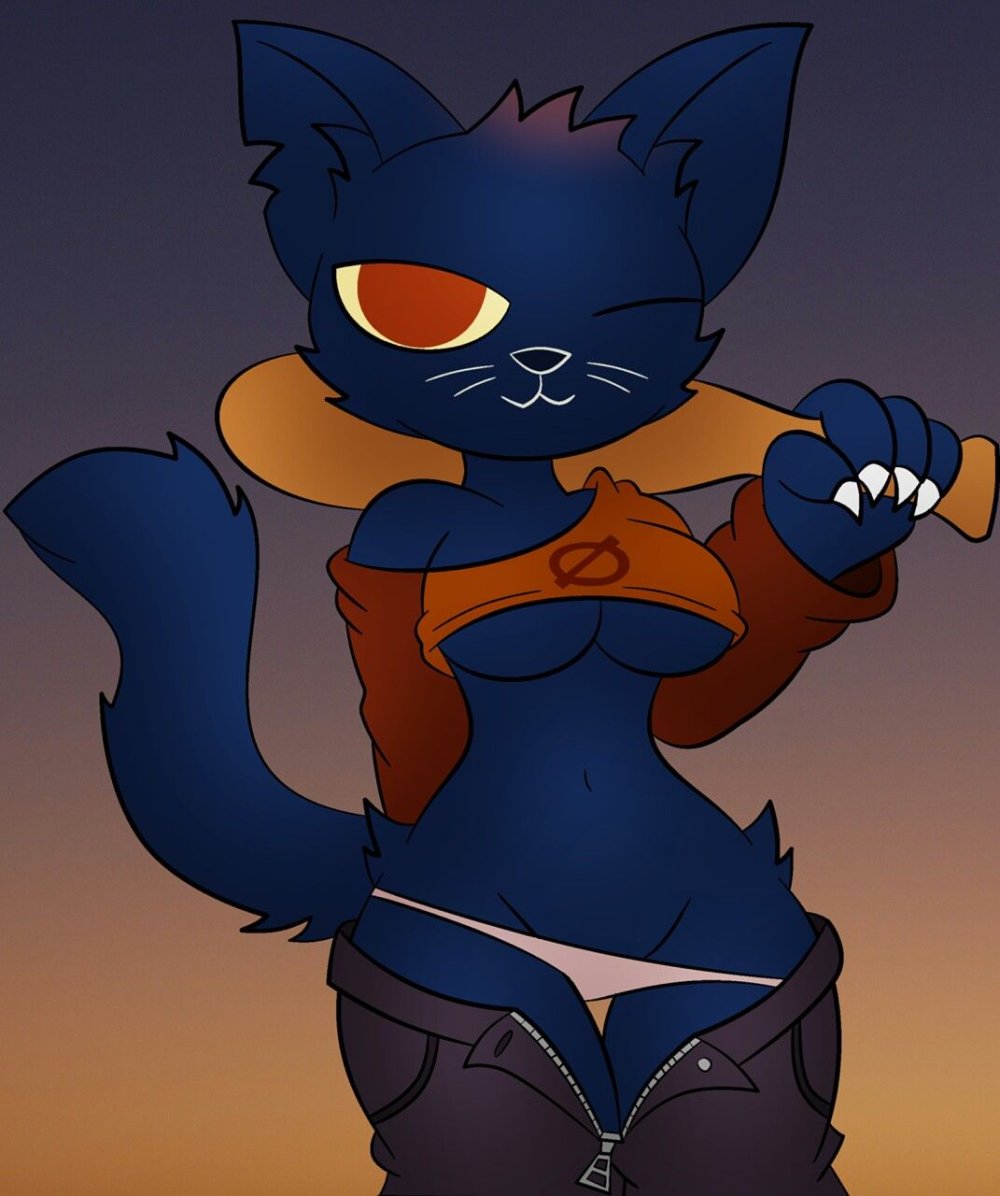 Night in the Woods Beatrice Naked