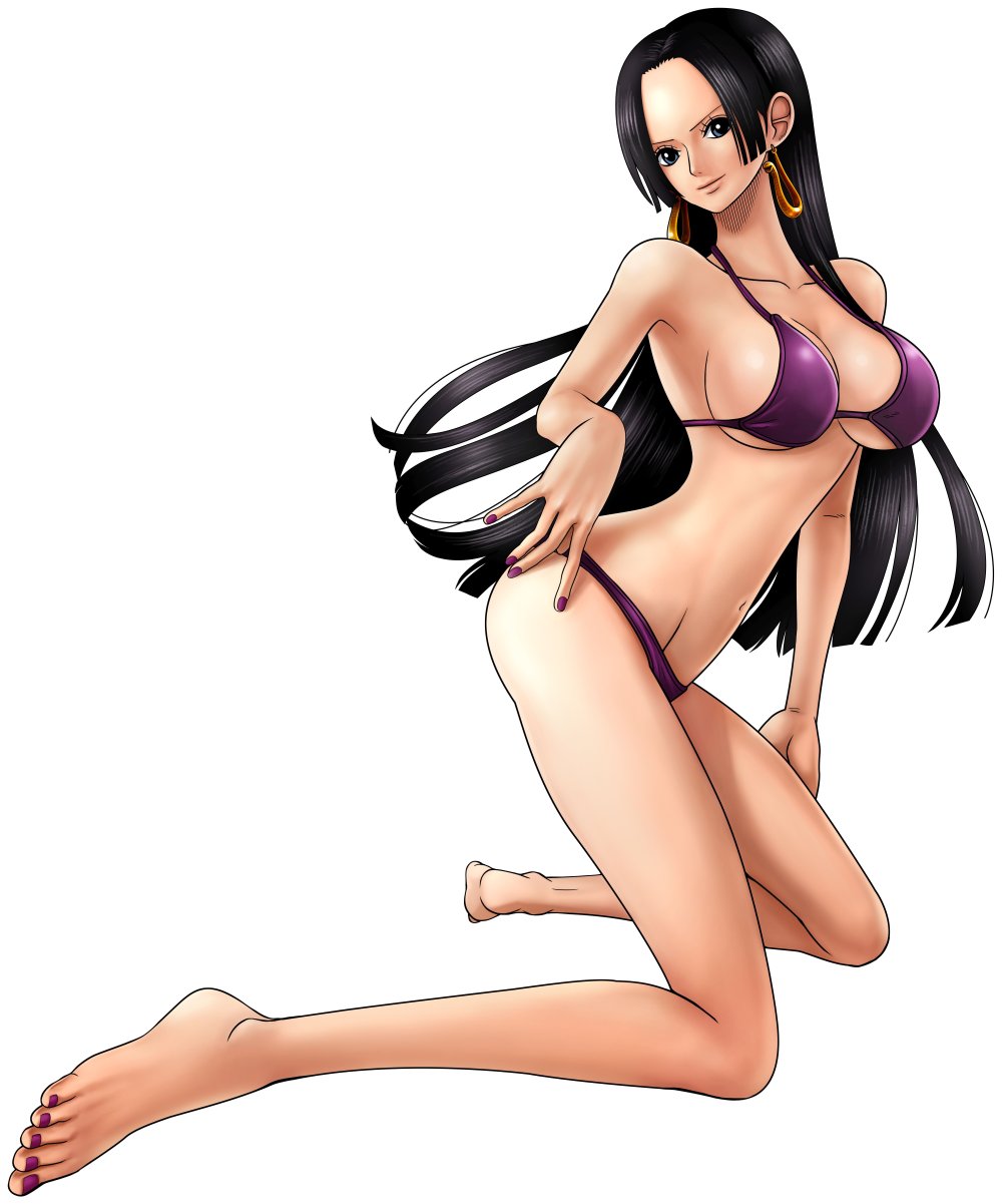 Boa Hankok and Niko Robin