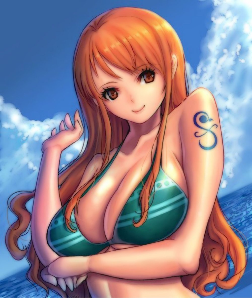 One Piece Tits Robin with us
