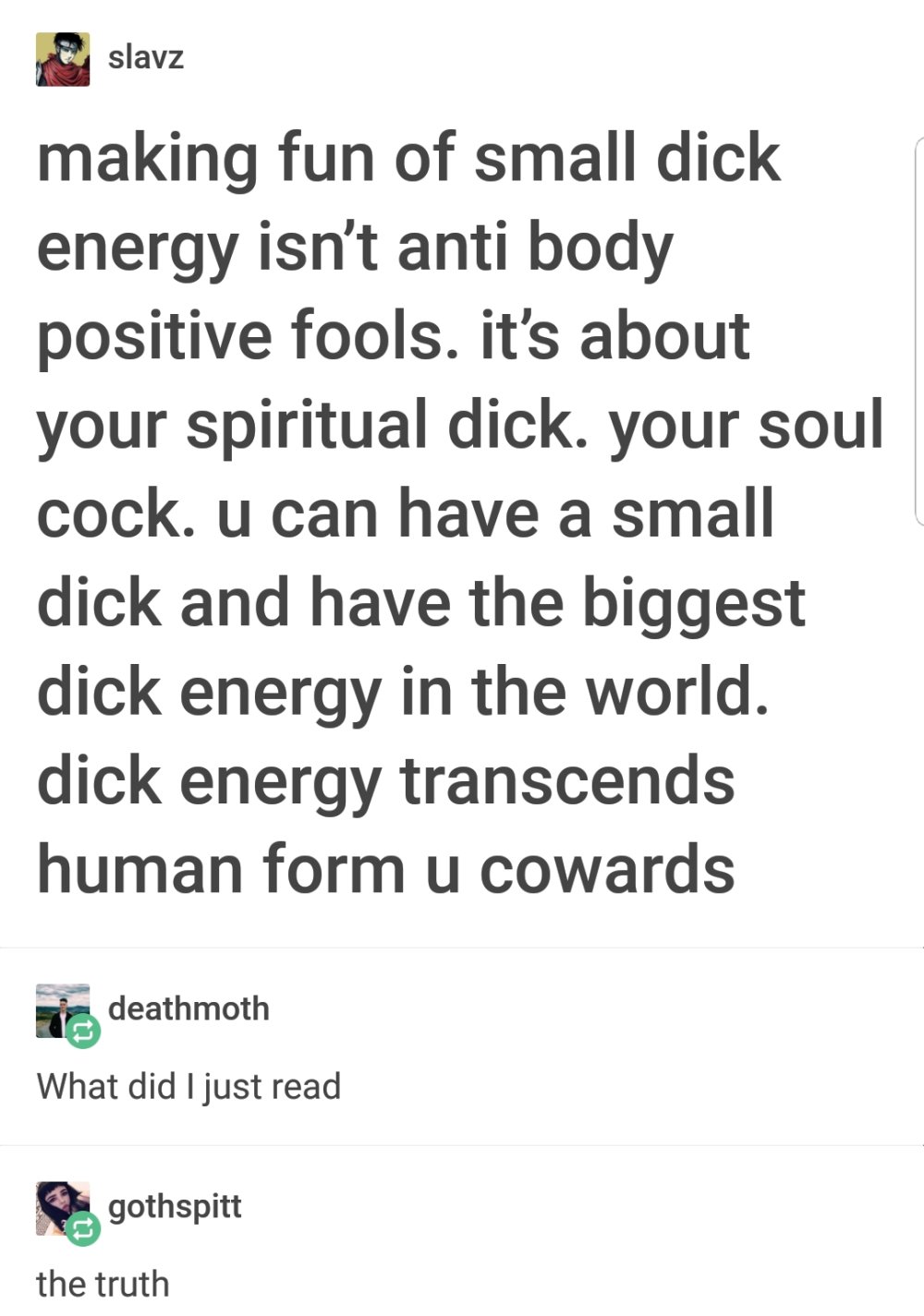 Small Cock Femene