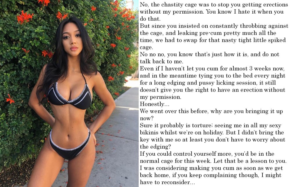 Slave in Chastity Captions in Russian