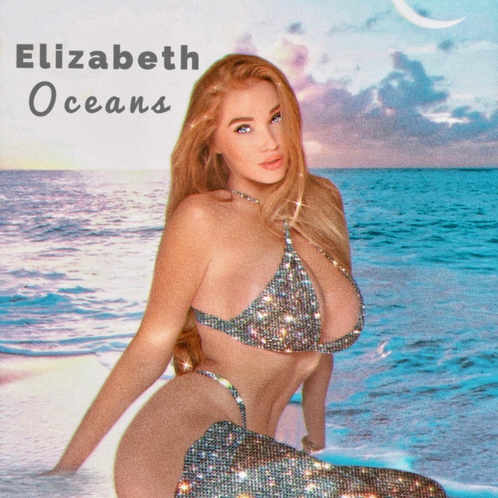 Skillful blonde on a sandy beach
