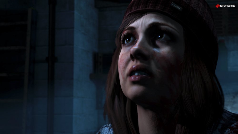 Until Dawn Sam without a towel