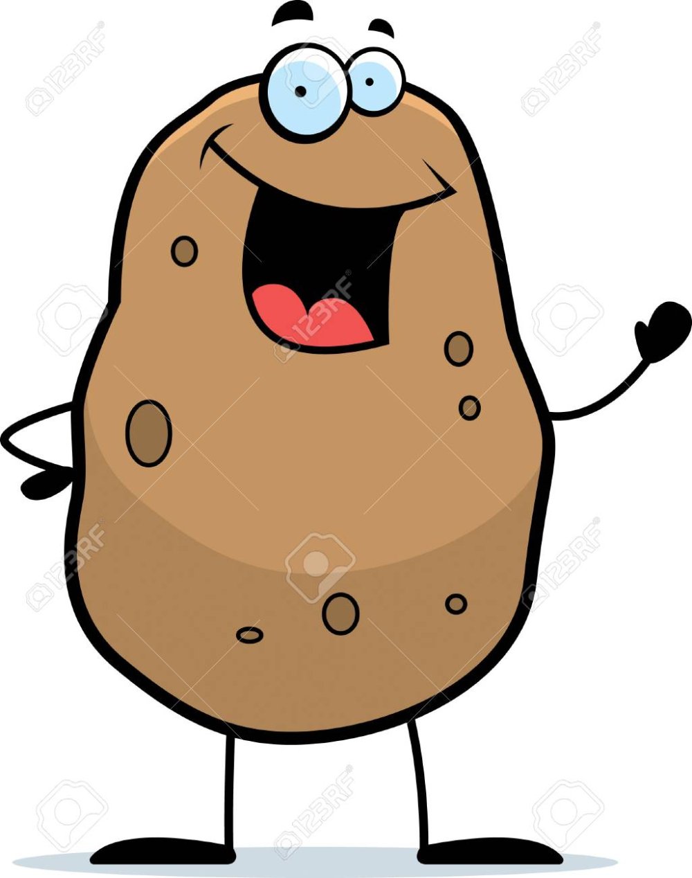 Potato smile