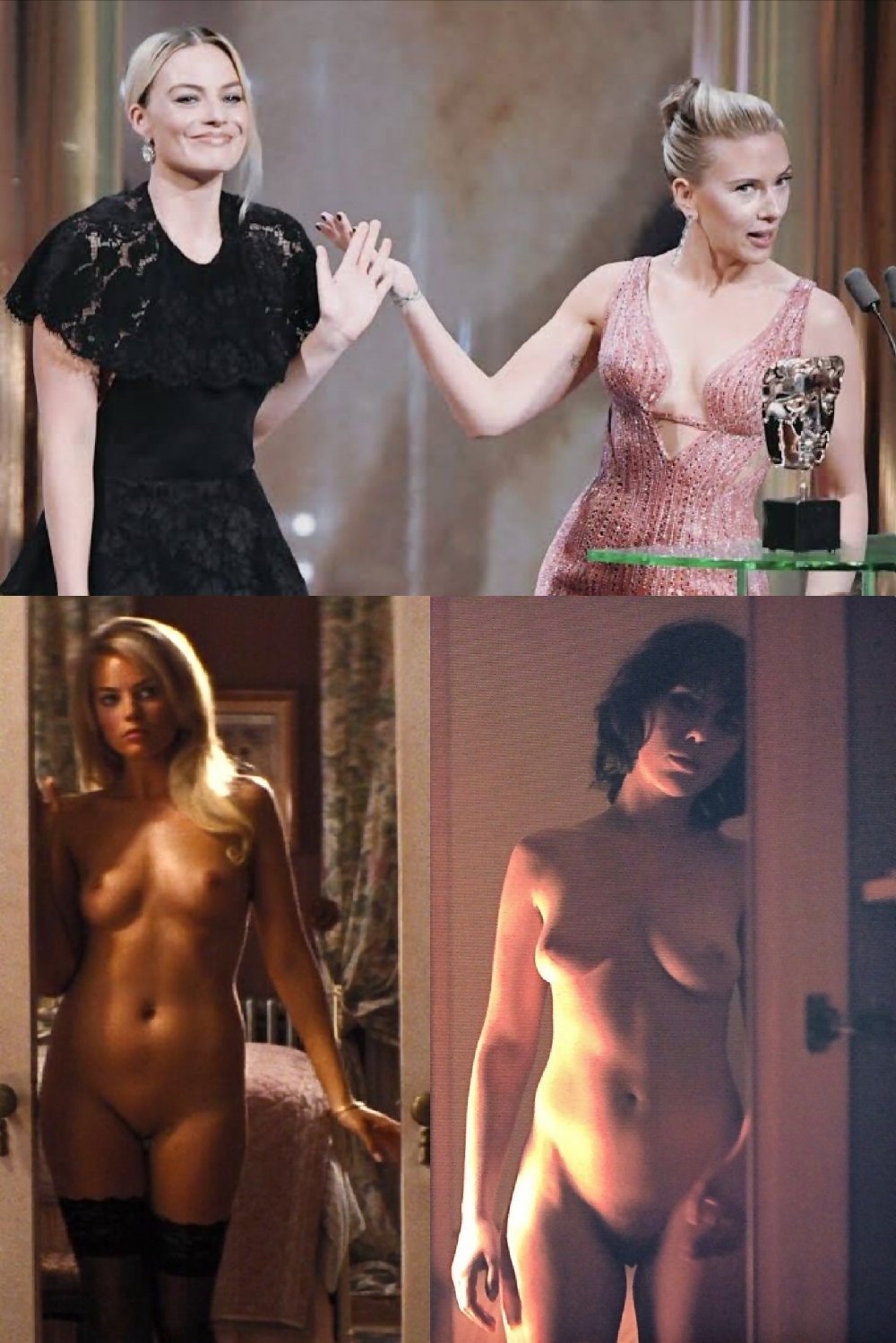 Margot Robbie Naked in the film