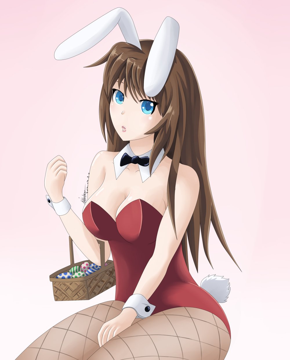 Girl in a rabbit suit 18
