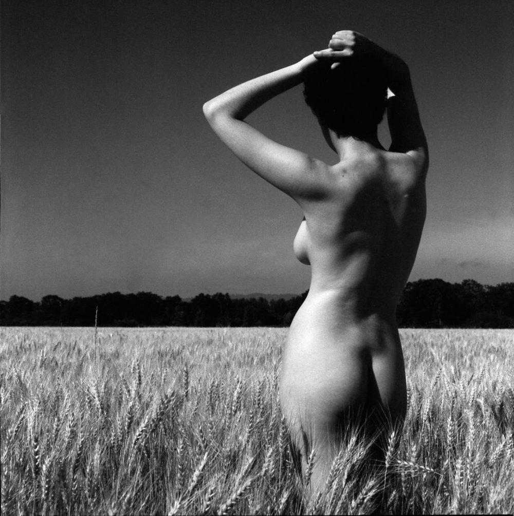 The girl undresses romantically