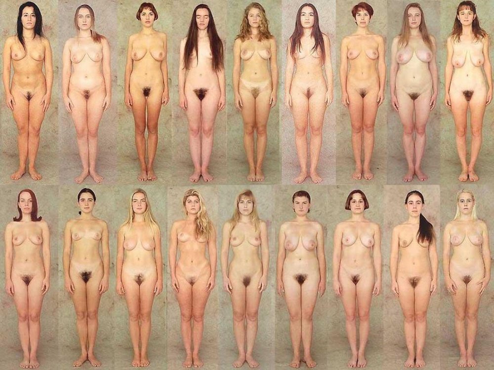 Forms of naked female breast