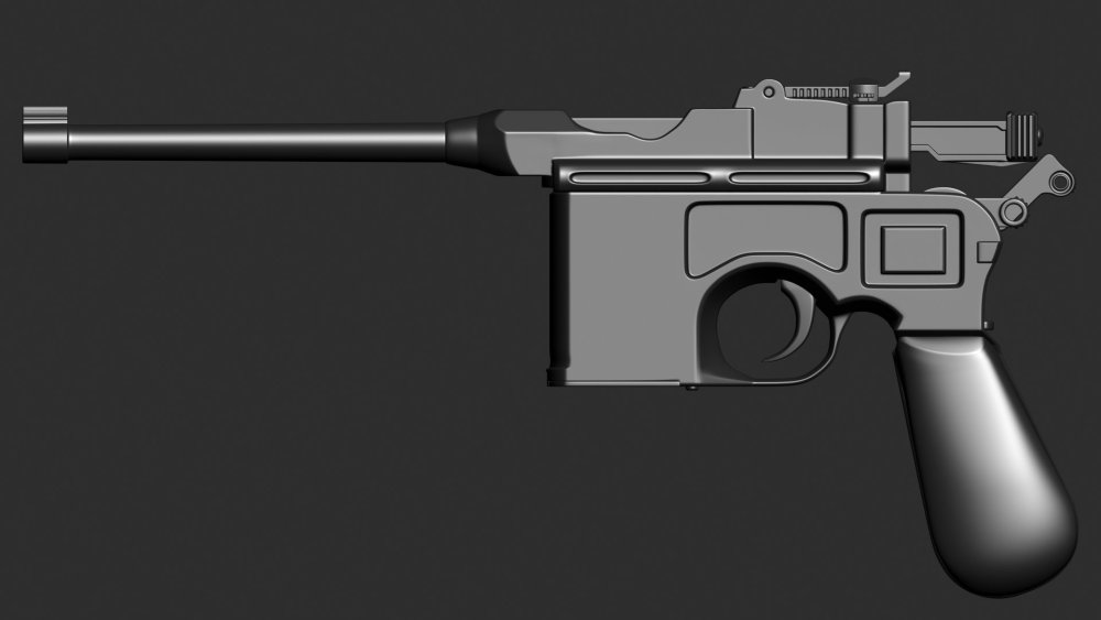 Mauser C96 in games