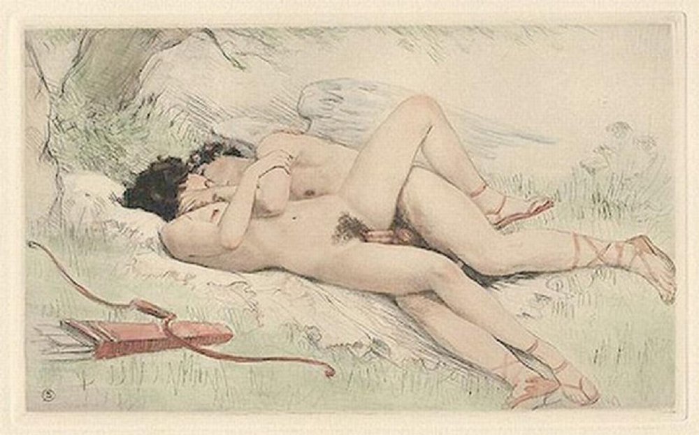 Big boobs anal art