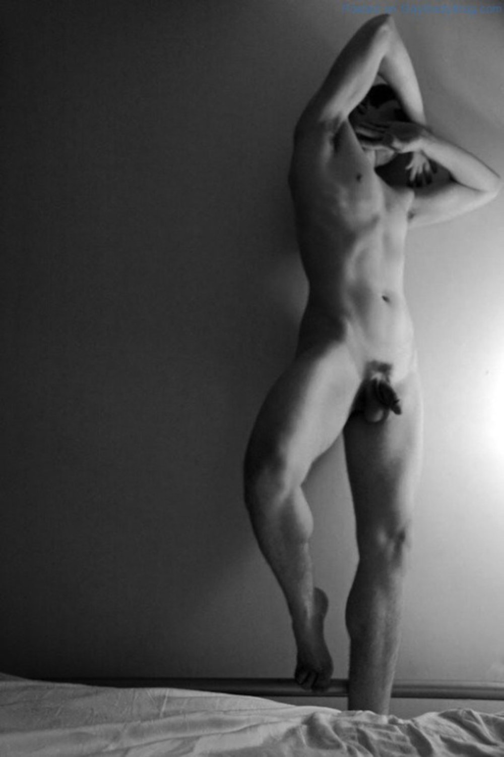 Men's photo shoot in the style of nude