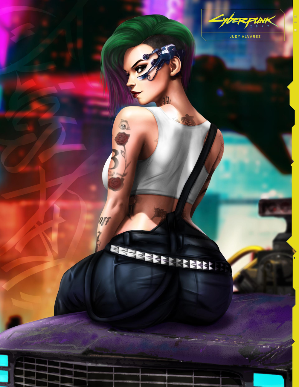 Judy Alvarez Cyberpunk 2077