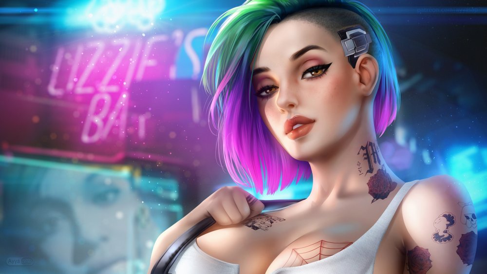 Judy Alvarez Cyberpank 2077 xxx
