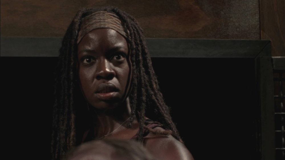 Danai Gurira bed scene