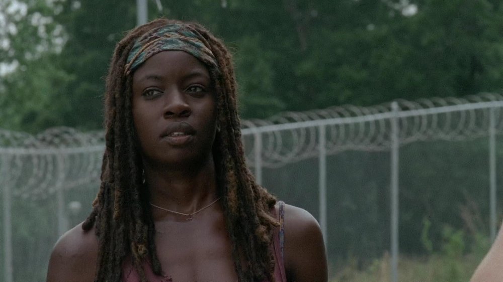 Danai Gurira bed scene