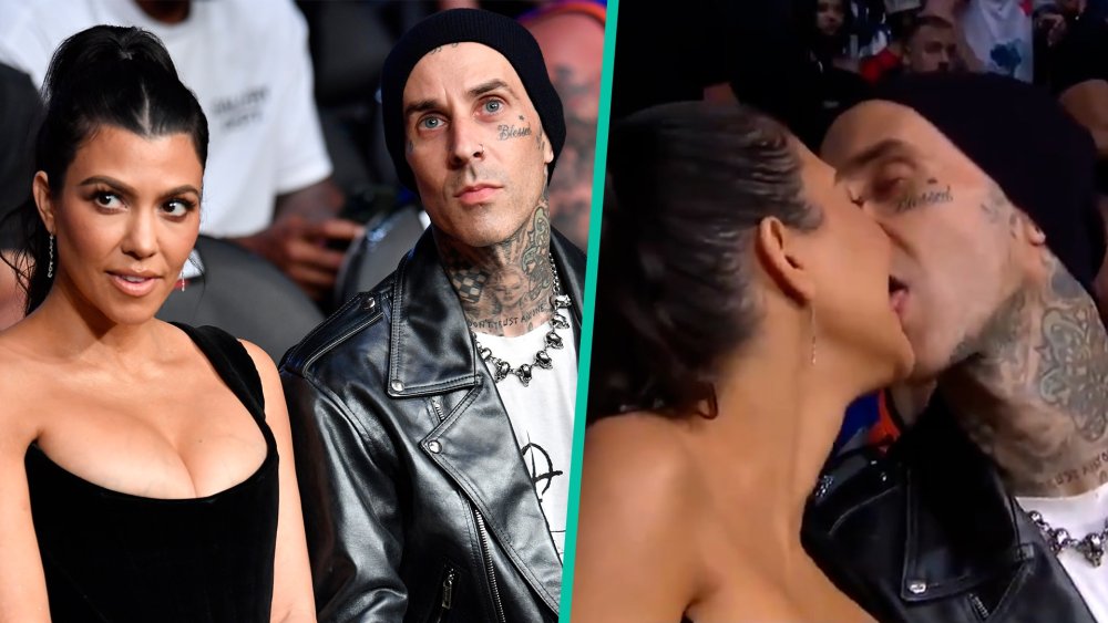 Guy Kardashian Courtney Travis Barker