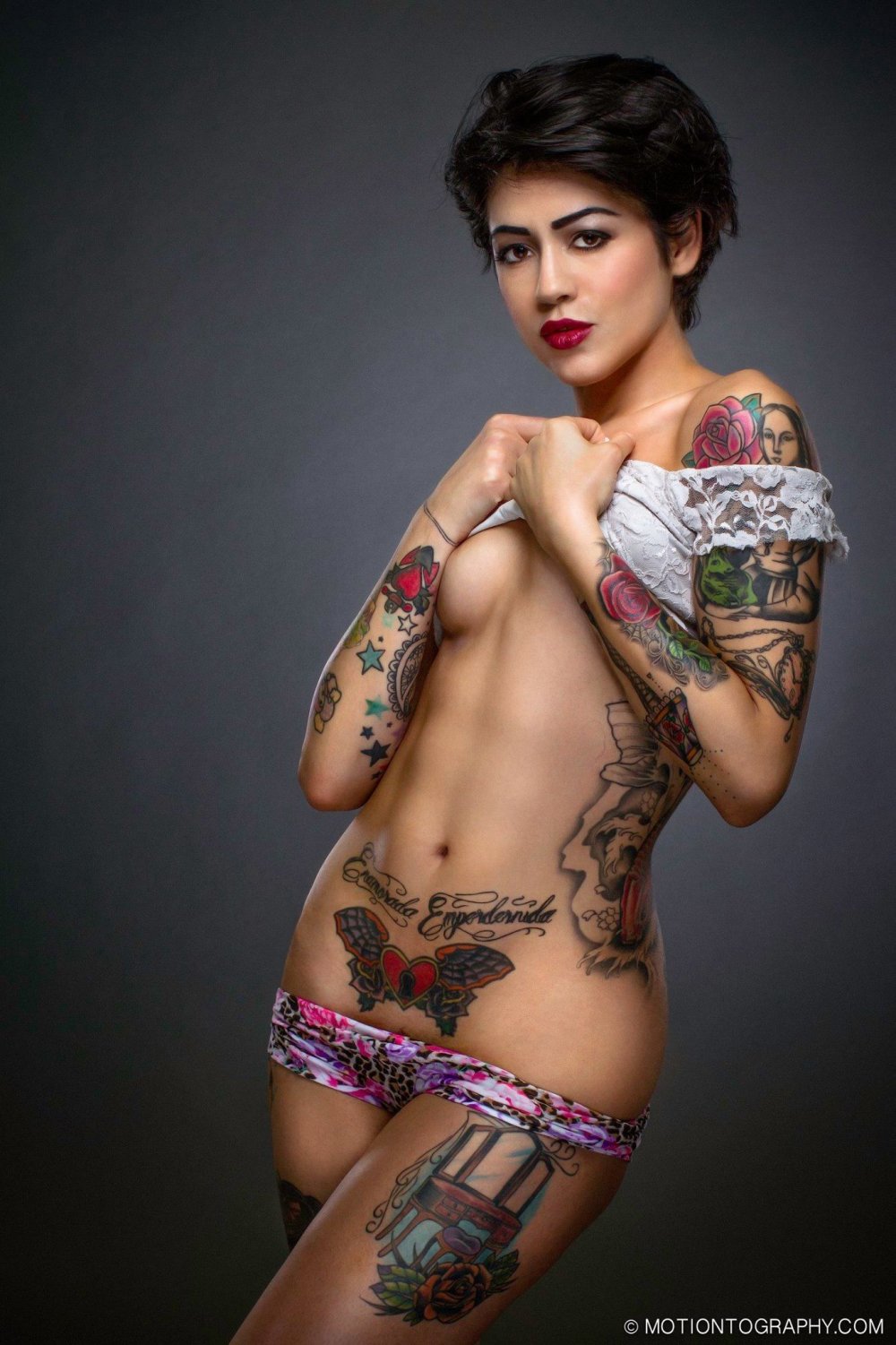 Tattooed women nude