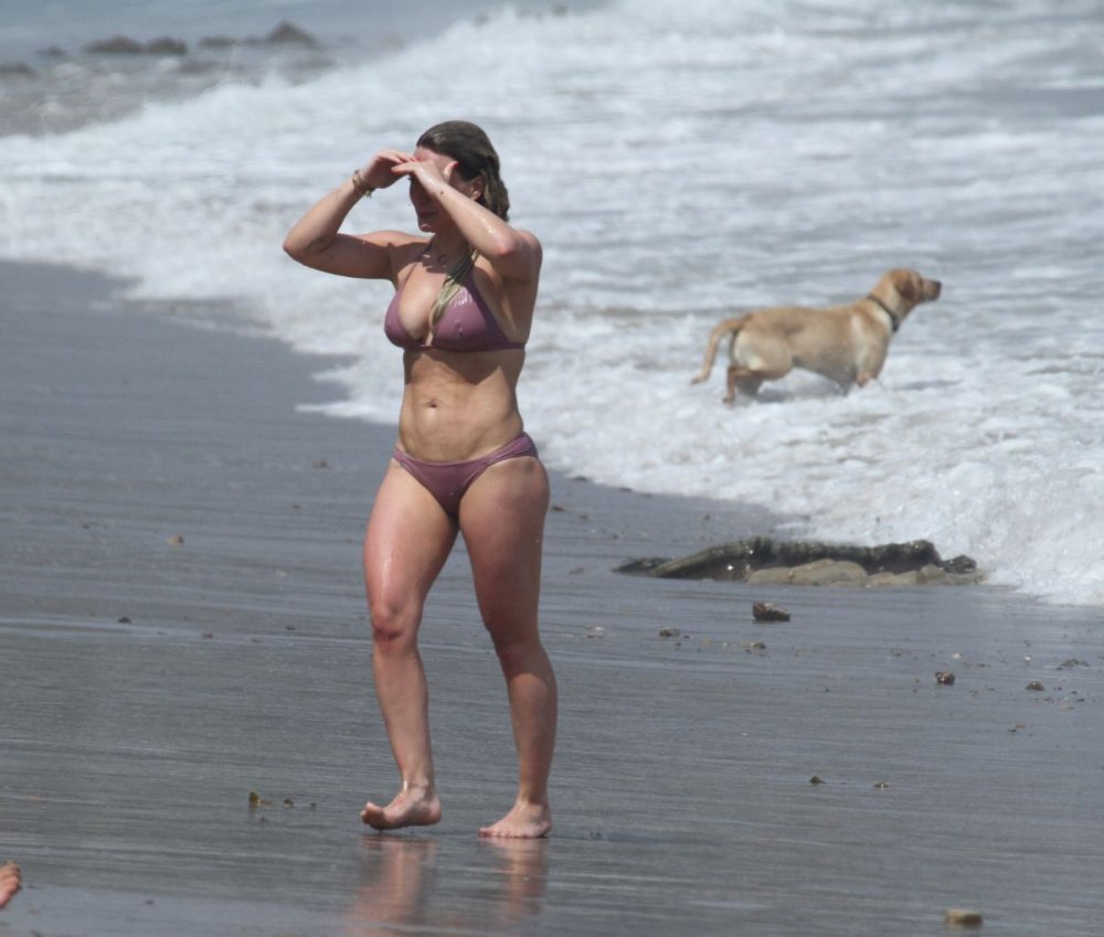 Hilary Duff breast